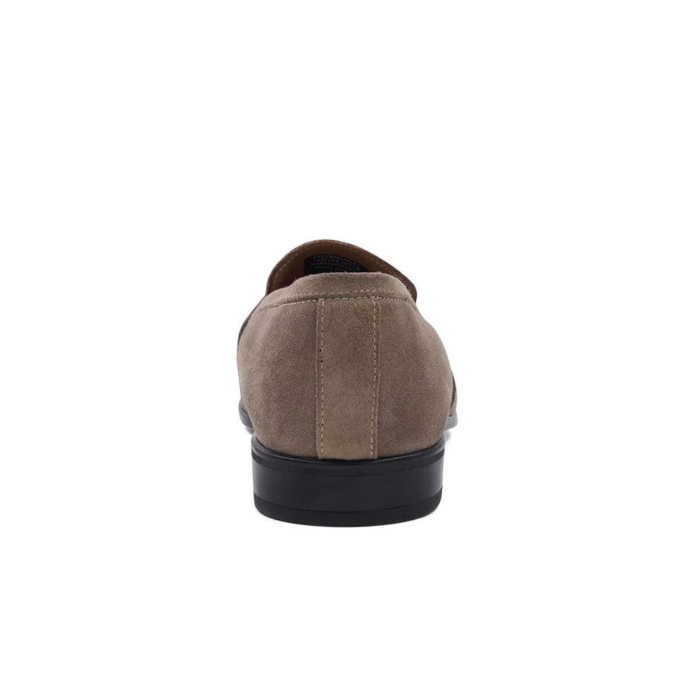 Bruno Magli Arlo Suede Bit Loafer Ivory