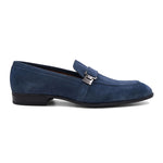 Bruno Magli Arlo Suede Bit Loafer Light Blue