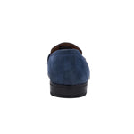 Bruno Magli Arlo Suede Bit Loafer Light Blue