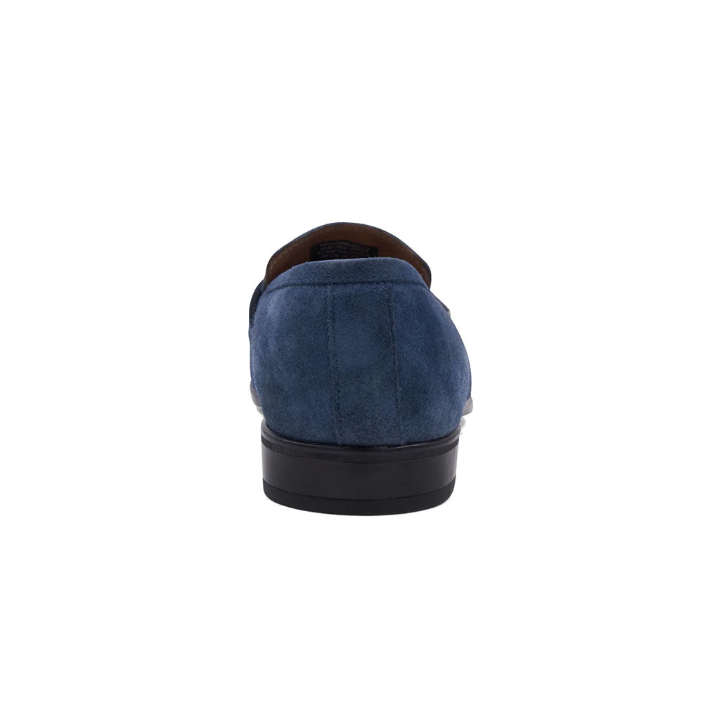 Bruno Magli Arlo Suede Bit Loafer Light Blue