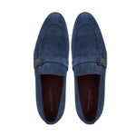 Bruno Magli Arlo Suede Bit Loafer Light Blue