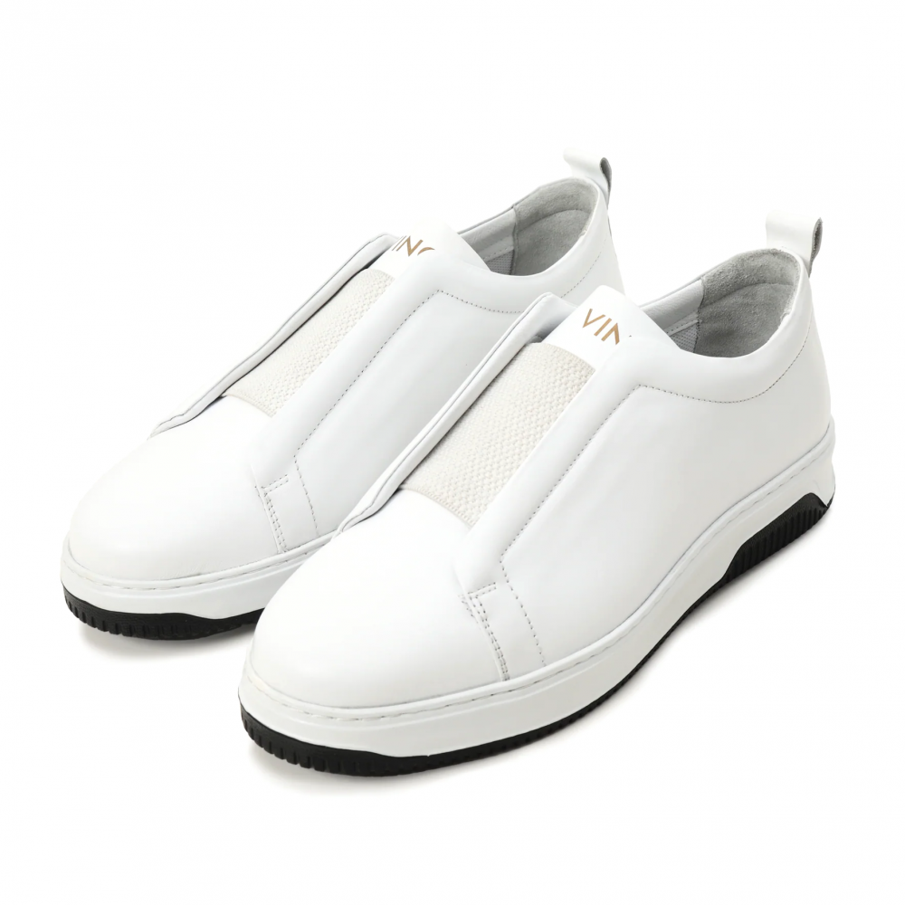 Vinci Leather The Urgup Mens Sneaker White (18624 Z-4)
