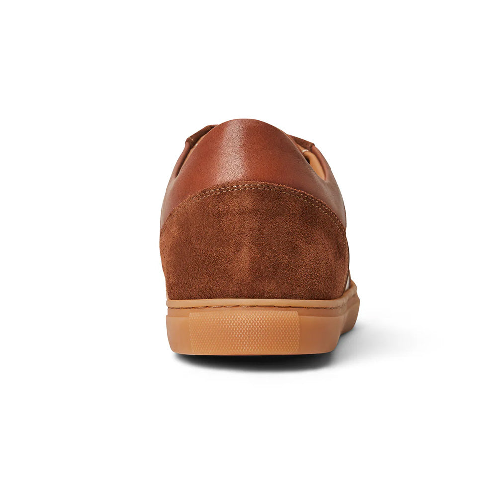 Bruno Magli Baccio Leather & Suede Sneaker Cognac