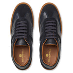 Bruno Magli Baccio Leather & Suede Sneaker Navy