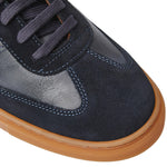 Bruno Magli Baccio Leather & Suede Sneaker Navy
