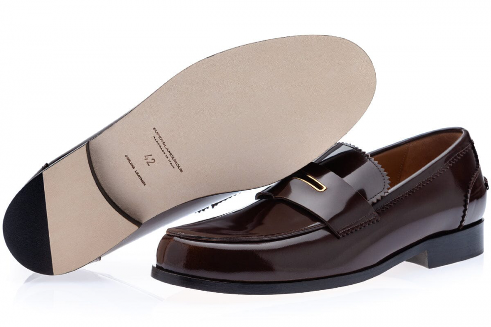 Superglamourous Brushed Loafers Brown