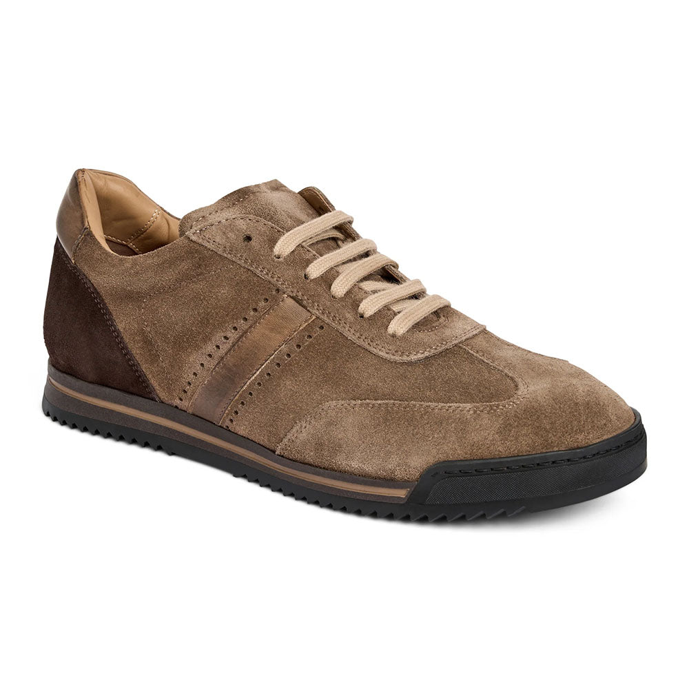 Bruno Magli Bellagio Suede Sneaker Taupe