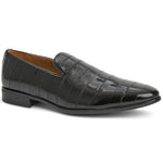 Bruno Magli Bellino Embossed Eel Loafer Black