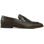 Alan Payne Boca Woven Penny Loafer Brown