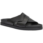 Bruno Magli Bologna Leather Double Strap Sandal Black