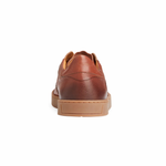 Bruno Magli Bono Leather Lace-Up Sneakers Cognac