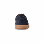 Bruno Magli Bono Suede Lace-up Sneakers Dark Blue