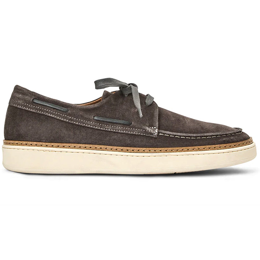 Aquatalia Bora Suede Mocassin Sneaker Grey