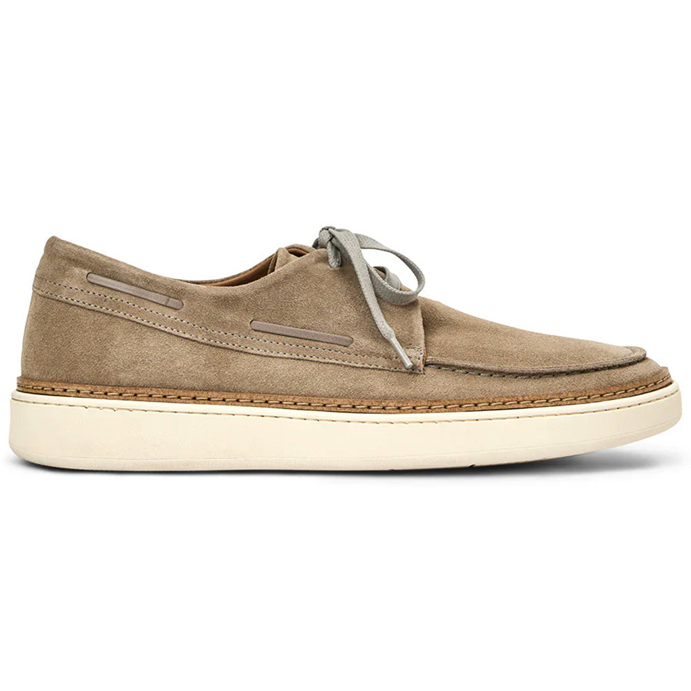 Aquatalia Bora Suede Mocassin Sneaker Sand