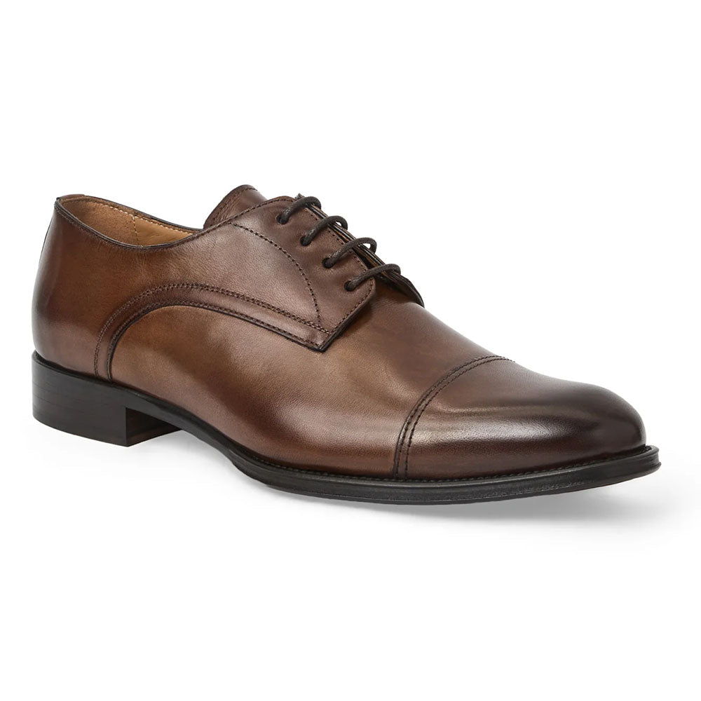 Bruno Magli Borgo Calfskin Cap Toe Derby Brown
