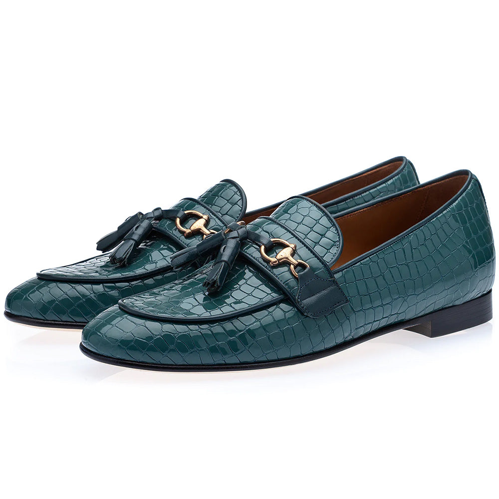 Superglamourous Bruno Crocolux Slippers Idro