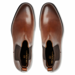 Bruno Magli Byron Double Gore Slip-On Boot Cognac
