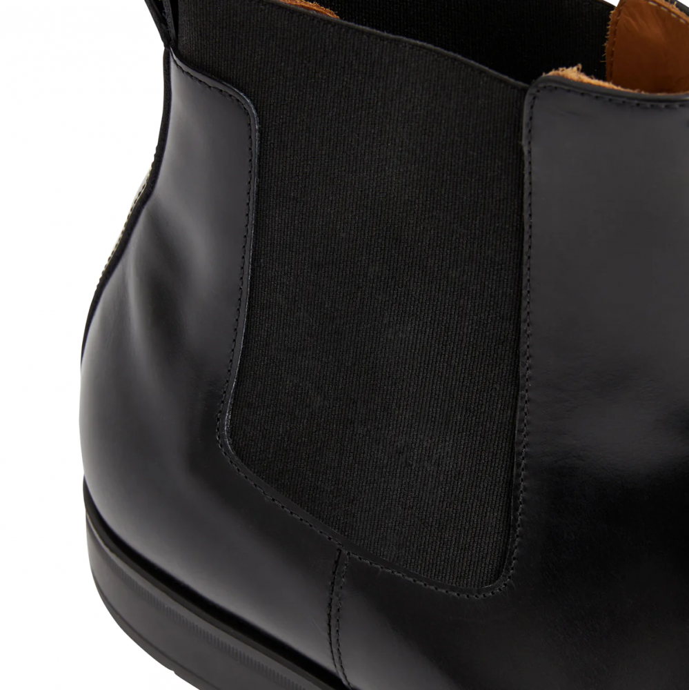 Bruno Magli Byron Double Gore Slip-On Boot Black