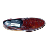 Lorenzo Banfi 642 Soft Calfskin Lizard Vamp