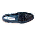 Lorenzo Banfi 646 Deerskin Crocodile Vamp