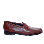 Lorenzo Banfi 646 Deerskin Crocodile Vamp