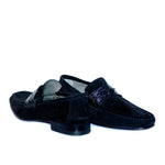 Lorenzo Banfi 671 Soft Suede Crocodile Vamp