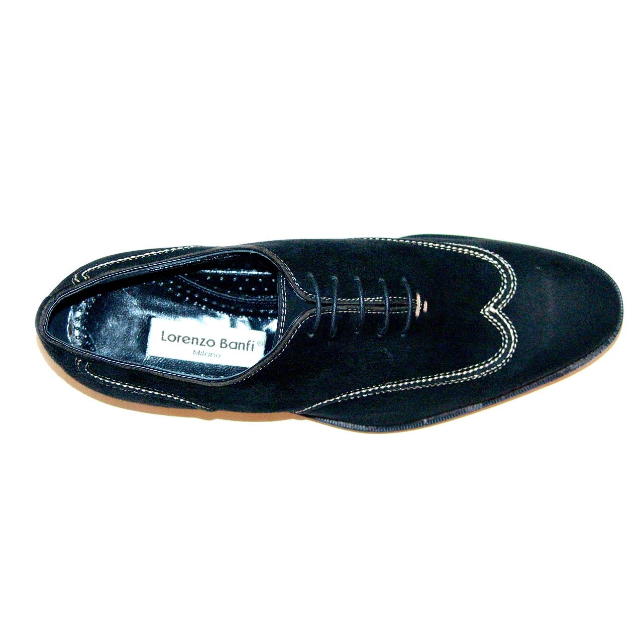 Lorenzo Banfi 8244 Suede Wingtip 