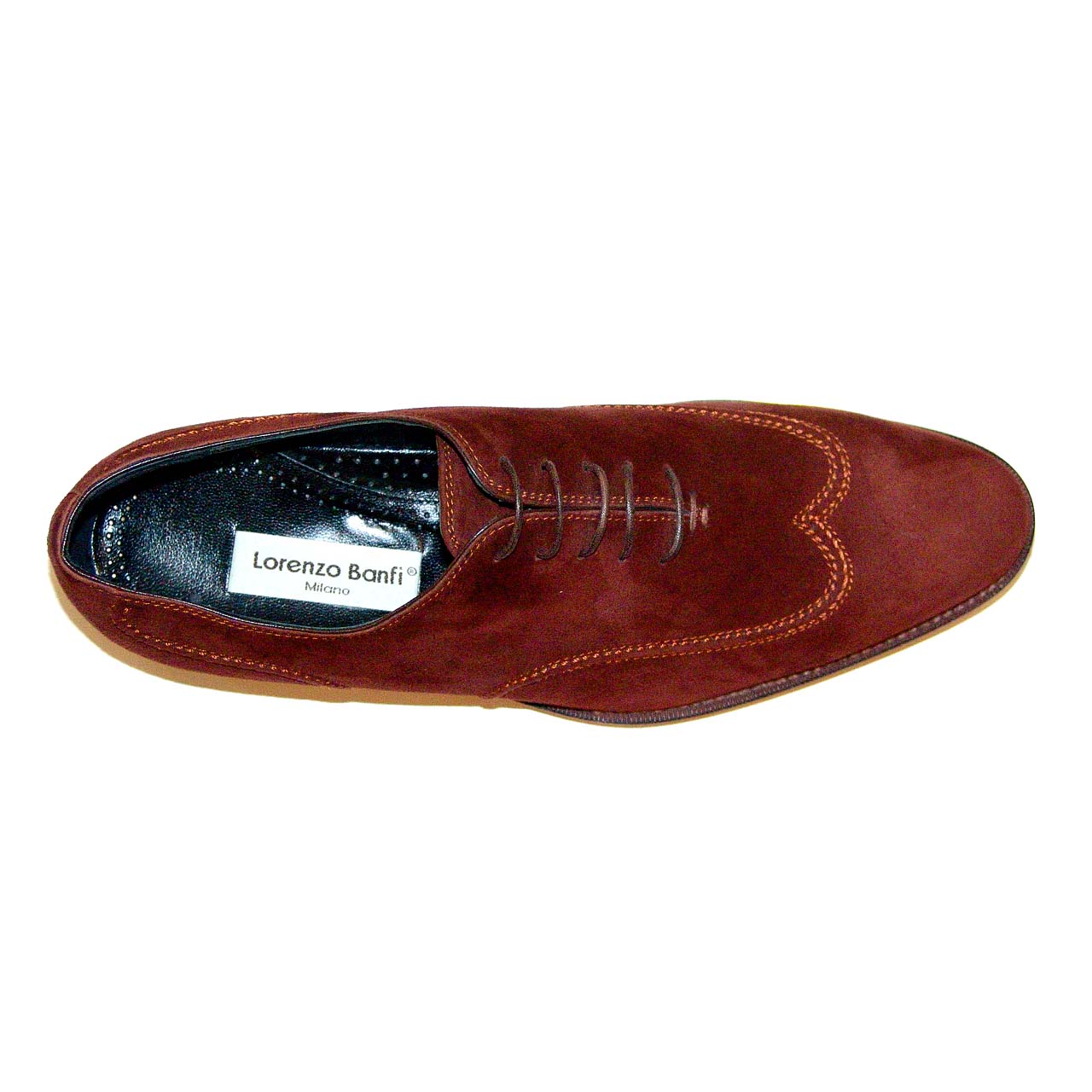 Lorenzo Banfi 8244 Suede Wingtip 