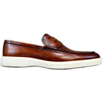Alan Payne Barton Calfskin Penny Loafer Cognac