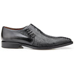 Belvedere  Savana Ostrich & Calf Loafers Black