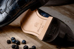 Belvedere Siena Ostrich Lace Up Shoes Navy (1463)