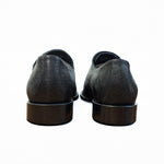 Calzoleria Toscana Budrio Saffiano Leather Lace-Up Black