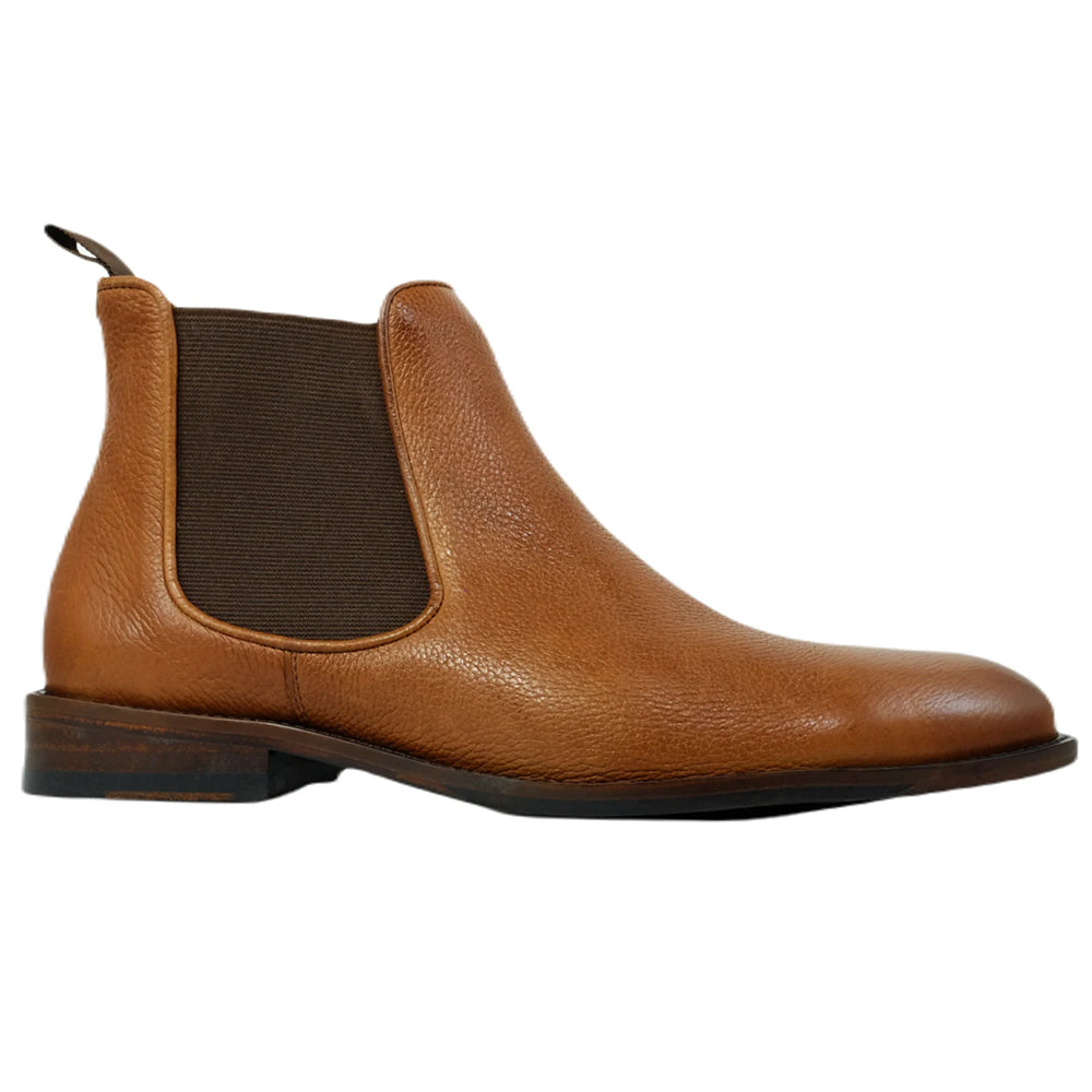 Alan Payne Brisbane Leather Boots Mahogony