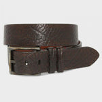 Torino Leather Burnished Italian Tumbled - Brown