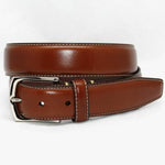 Torino Leather Burnished Tumbled Glove - Luggage