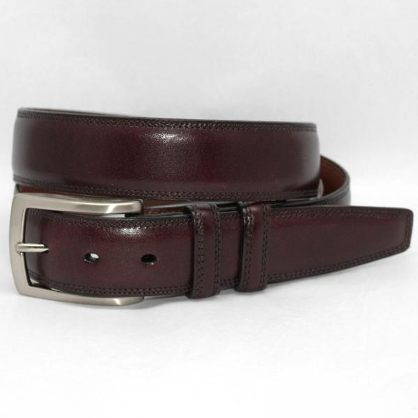 Torino Leather Burnished Veal - Cordovan