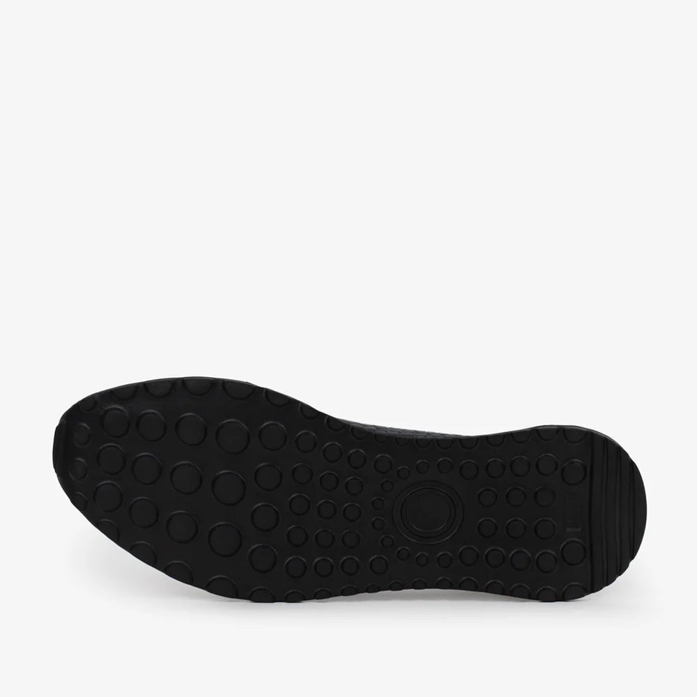 Vinci Leather The Padova Leather Sneaker Black