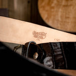 Calzoleria Toscana Hornback Belt Black