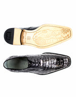 Belvedere Chapo Hornback Lace Up Shoes Black (1465)