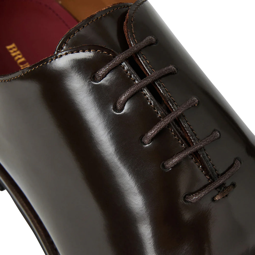 Bruno Magli Claudio Balmoral Leather Oxford Brown