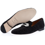 Superglamourous Slippers Black