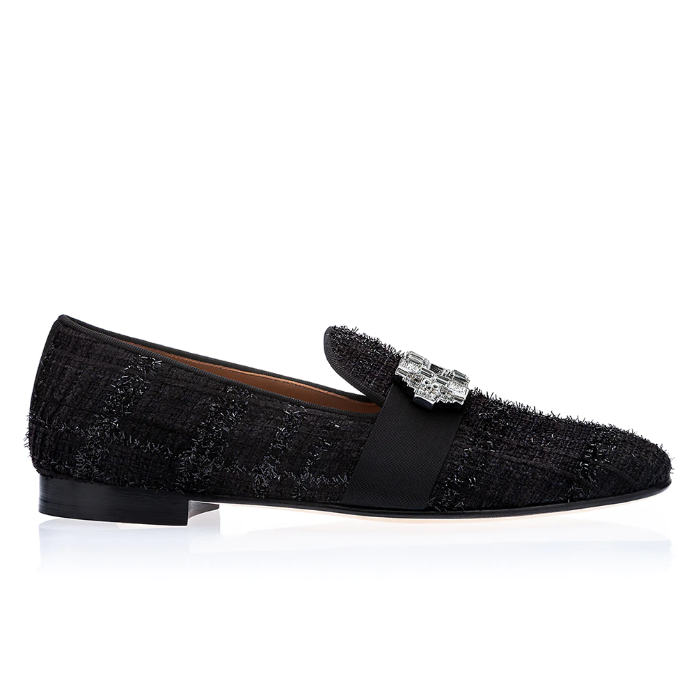 Superglamourous Coruna Alana Slippers Black