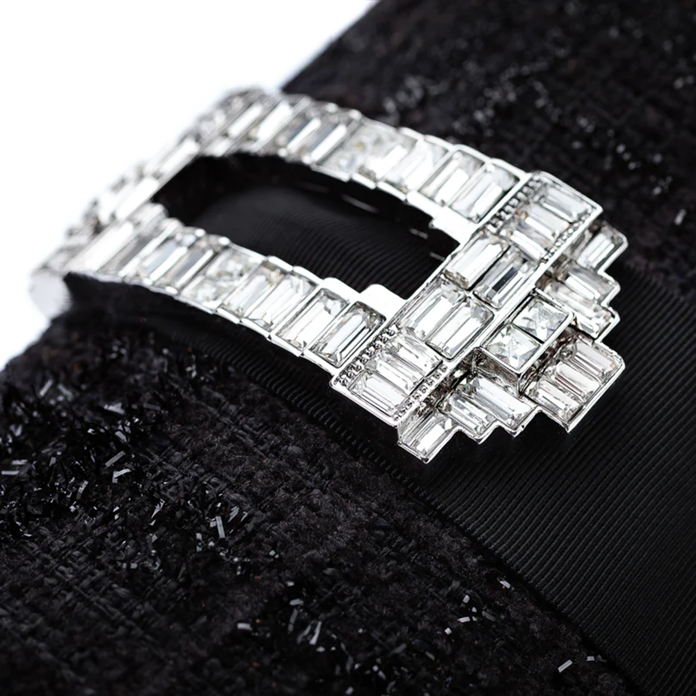 Superglamourous Slippers Black