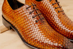 Calzoleria Toscana 5373 Woven Oxfords Chestnut