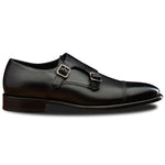 Calzoleria Toscana 6582 Monk Strap Shoes Black