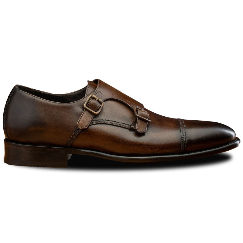 Calzoleria Toscana 6582 Monk Strap Shoes Moor