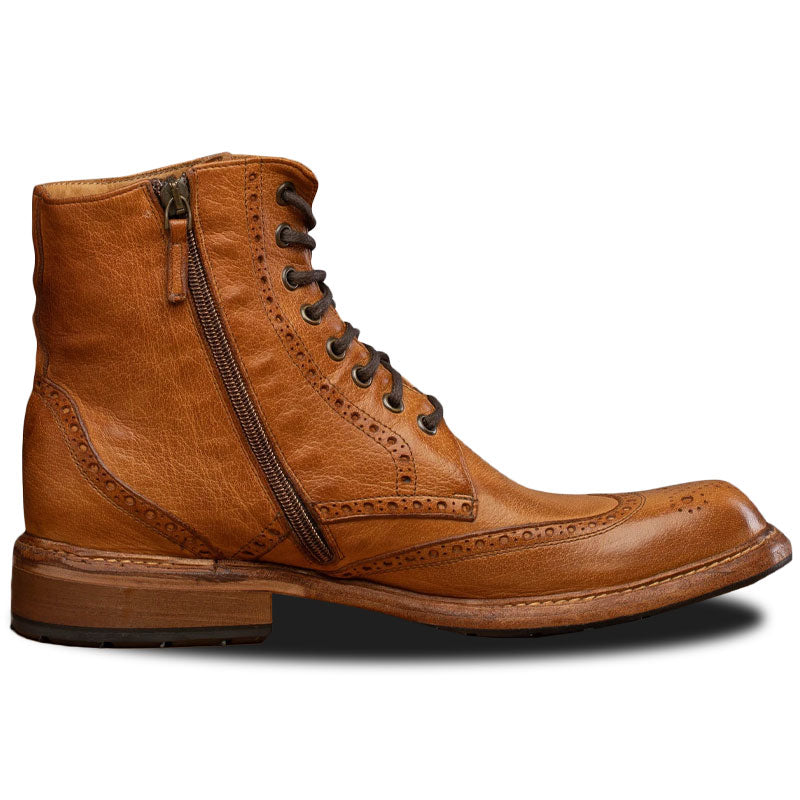 Calzoleria Toscana 9147 Cesar Buffalo Boots Brick