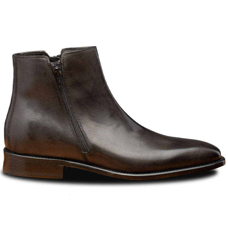 Calzoleria Toscana Q337 Onice Zipper Boots Stone