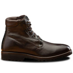 Calzoleria Toscana 3236 Buffalo & Crocodile Shearling Boots Dark Brown