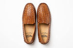 Calzoleria Toscana E945 Rendo Woven Drivers Brick